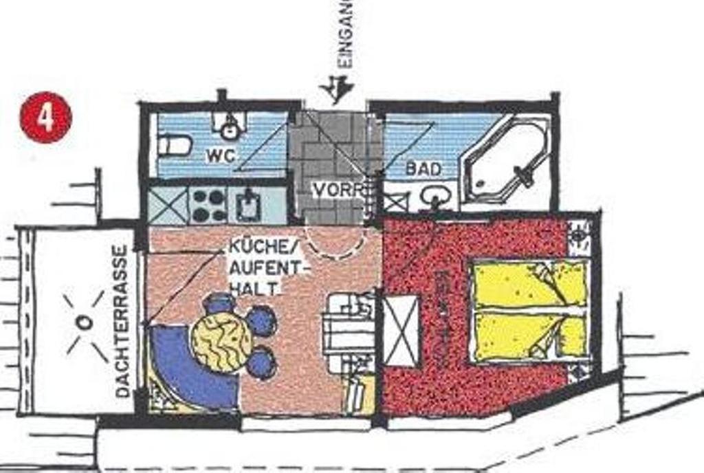 Appartement Laerchenhof Замнаун Номер фото