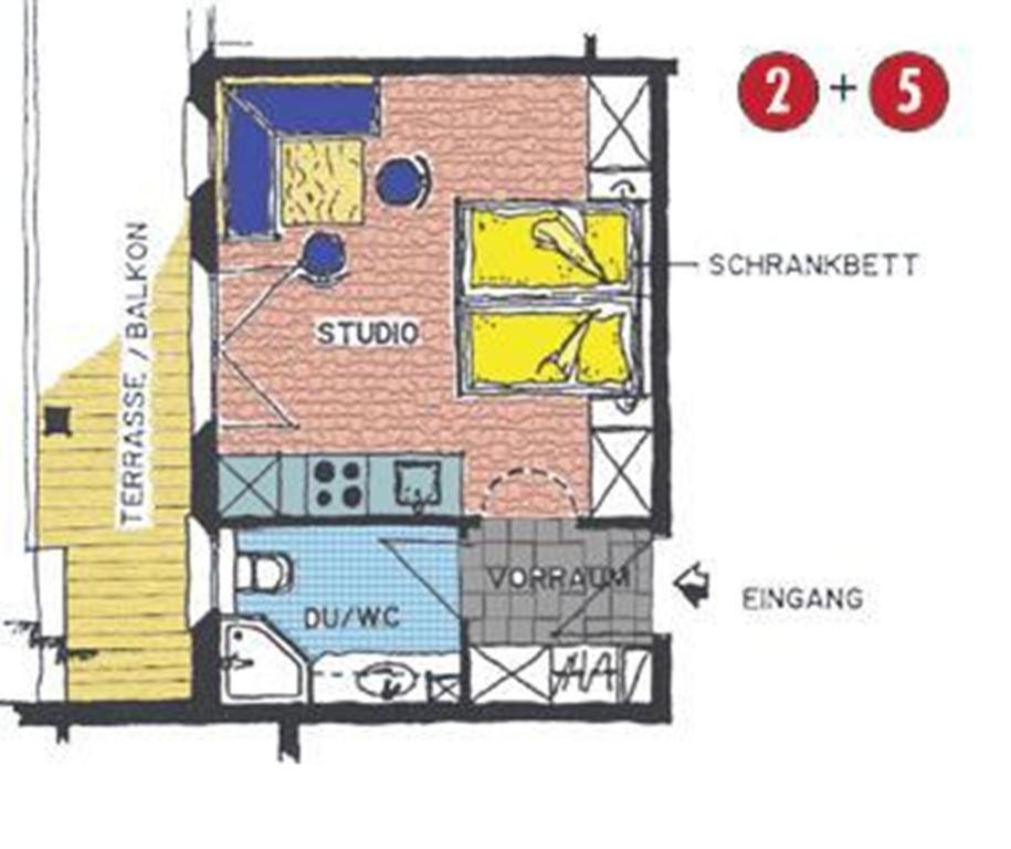 Appartement Laerchenhof Замнаун Номер фото